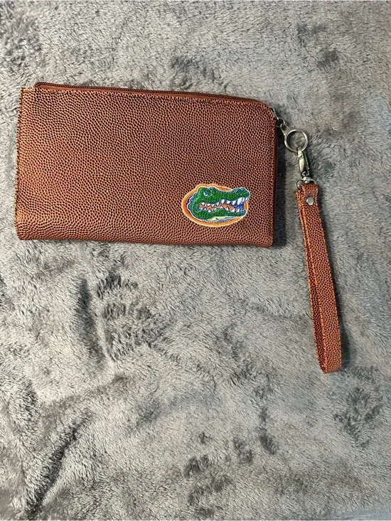 University Gators Brown Zip Wristlet Wallet - Unbranded