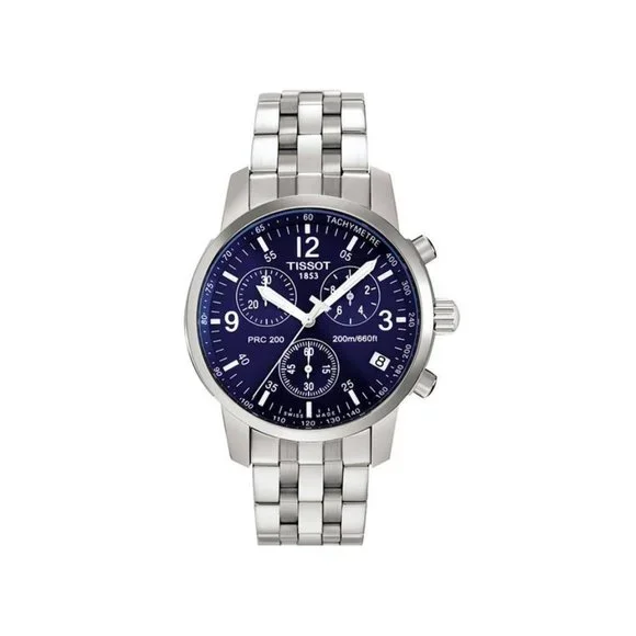 Tissot Men's Blue Face Chrono Watch T17.1.586.42