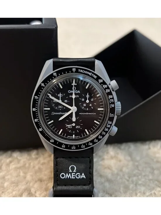 Omega x Swatch Mission to the Moon Bioceramic Moonwatch Brand New