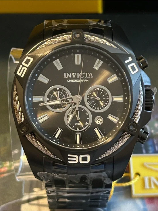 Invicta BoltBlack Chronograph Men's Watch