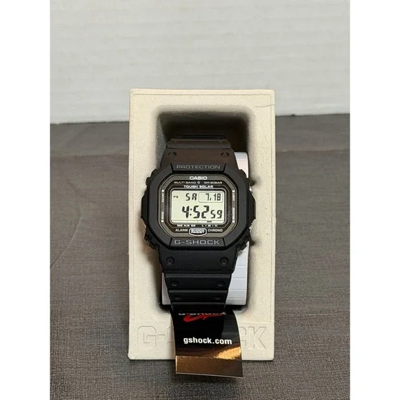 Casio G-Shock GW-5000U-1CR Men's Black Watch Steel Core Japan Model Hodinkee