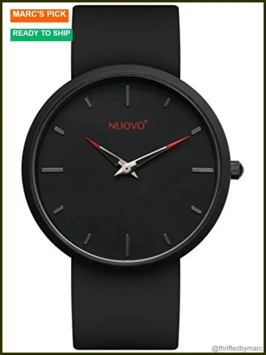 Silicone Sports Watch - Analog Quartz, Waterproof 30M, Large Face