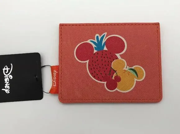 Loungefly Disney Mickey Mouse Spring Fruits Cardholder ID Wallet