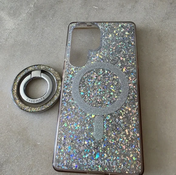 CaseMate Samsung S25 Ultra Case and Mag Safe Grip