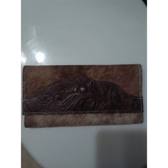 Woman's‎ Leather Cowhide Wallet 8