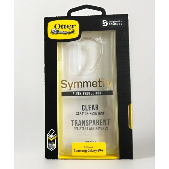 OtterBox SYMMETRY Series Case for Samsung Galaxy S9+ Plus- Clear NOB