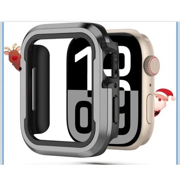 For Apple Watch Series 11 10 Bumper Case iWatch Protector aluminum Cover 46mm