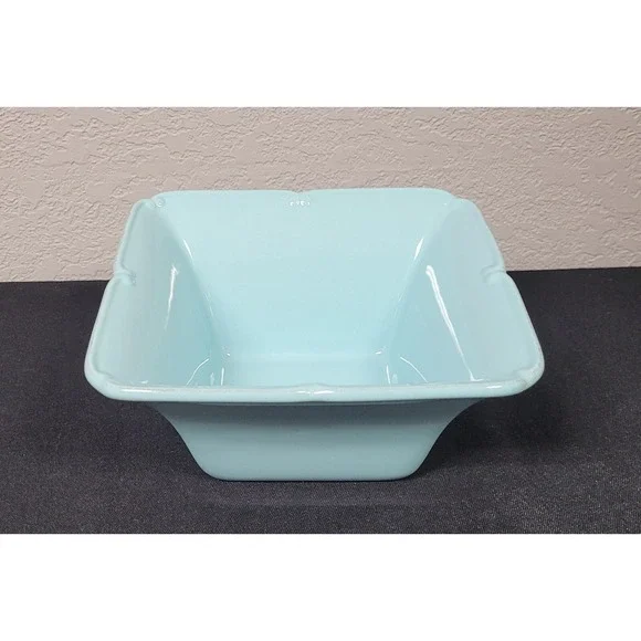 Taste Of Home Entertaining Square Ceramic Baking Dish 7 Inches Teal