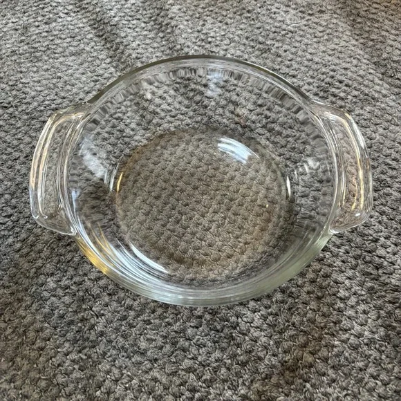 Anchor Hocking Ovenware Glass Casserole‎ Baking Dish #1037, 1.5 Qt Vintage USA