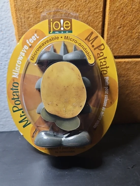 Vintage Mister Potato Microwave Feet