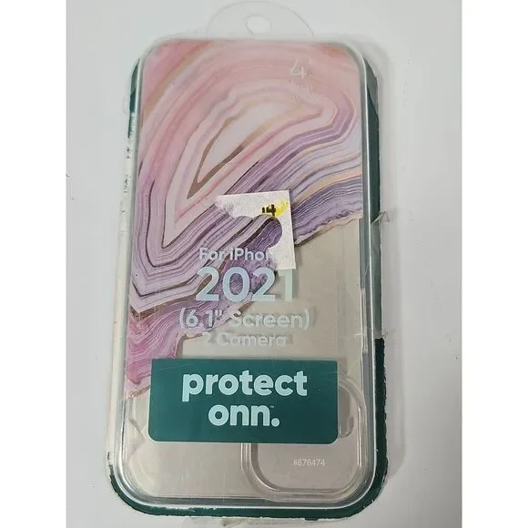 onn. iPhone 13 Phone Case Durable Gel Cellphone Protector 2021‎ 6.1