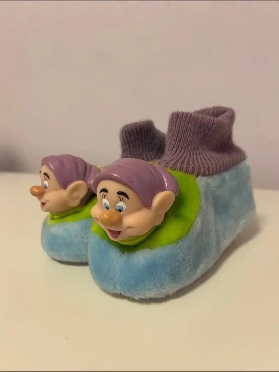 Vintage Kids Dopey Slippers