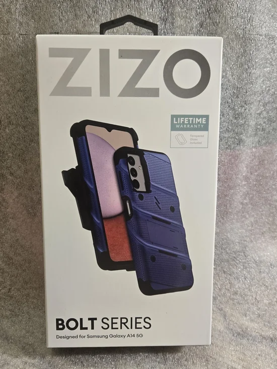 Bolt Series Protective Case for Samsung Galaxy A14 5G - Blue