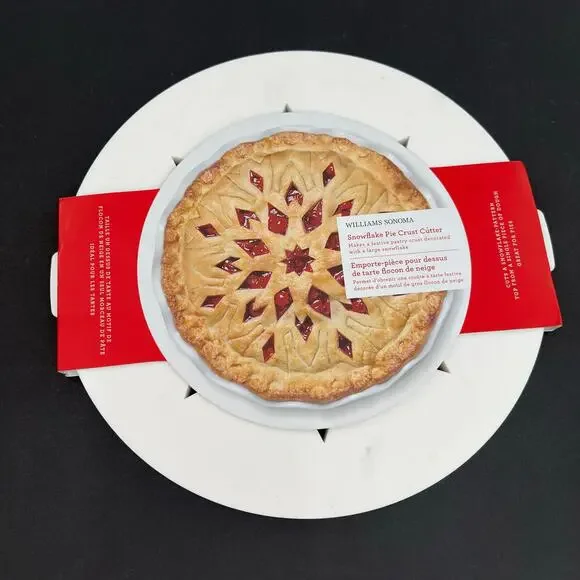 Williams Sonoma Snowflake Pie Crust Cutter