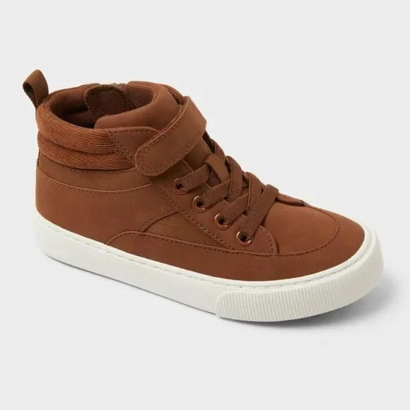 Cat & Jack - Kids' Robert Sneaker Boots - Cat & Jack Cognac 13: Brown