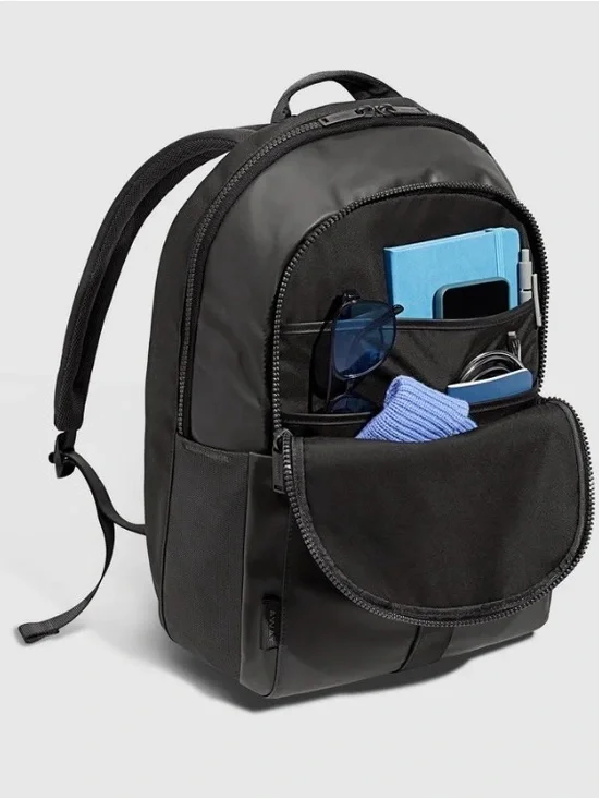 Away F.A.R Active Backpack 26L in Black Weather Resistant - Unisex