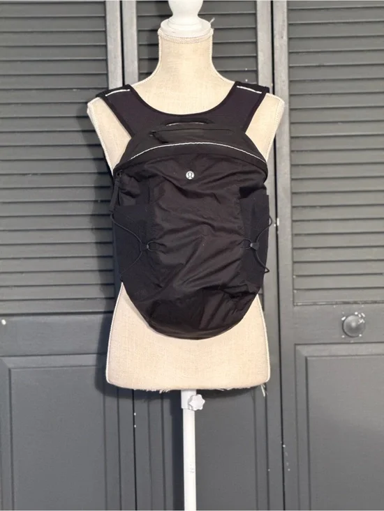 Lululemon Run All Day Backpack 13L Vest Style Running Commuter Bag - Black OS