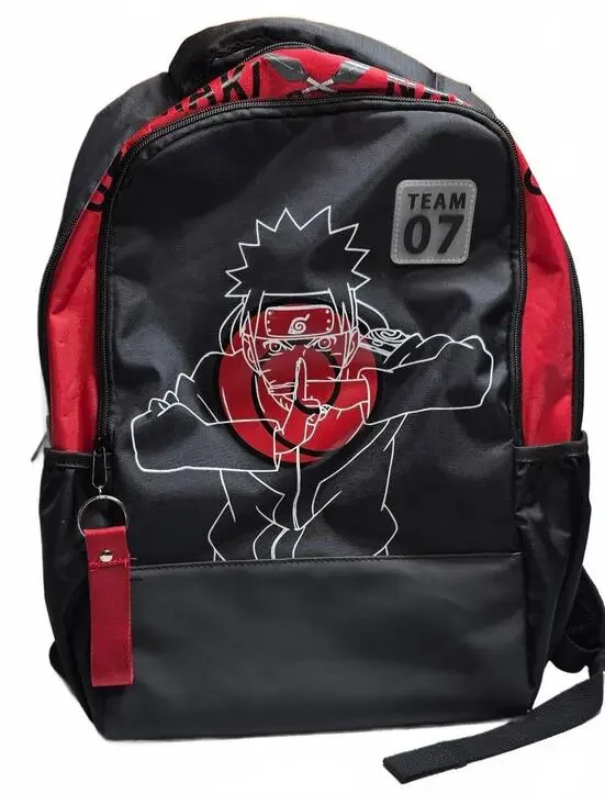 Anime Naruto Uzumaki Team 07 Unisex Backpack w/15