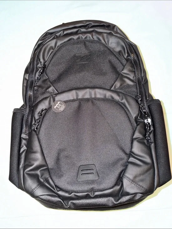 Billabong Black Men's Backpack with Multiple Pockets