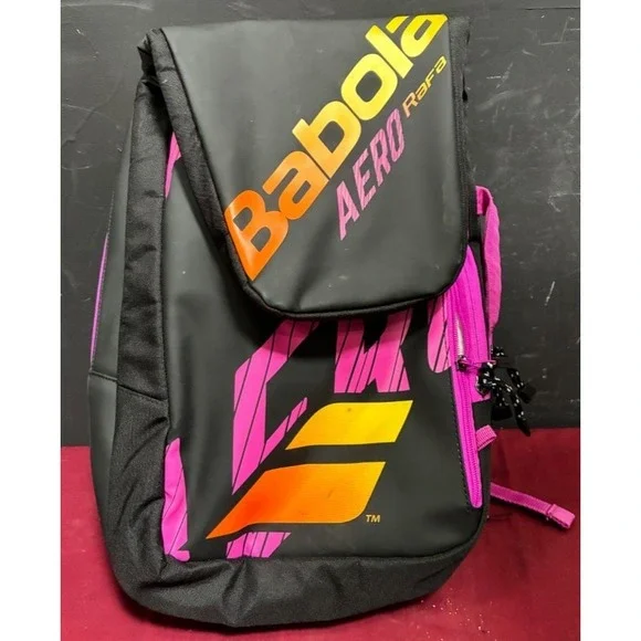 Babolat Pure Aero Rafa Multi Racquet (3) Tennis Backpack Water Resistant Nadal