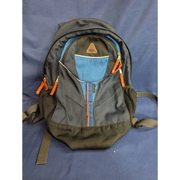 Vintage 2005 REI Half Dome Backpack 25L Blue Black Topo Logo Daypack Gorpcore