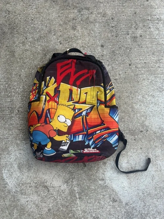 SPRAYGROUND Bart Simpson Graphic Skate Backpack - Multi-Color