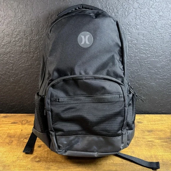 Hurley Renegade II HU0119 Black Polyester Backpack Mens Womens‎ OS