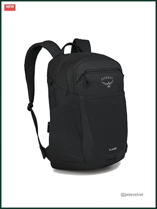 Laptop Backpack, Fits 16in, Polyester, Water Resistant, 27L