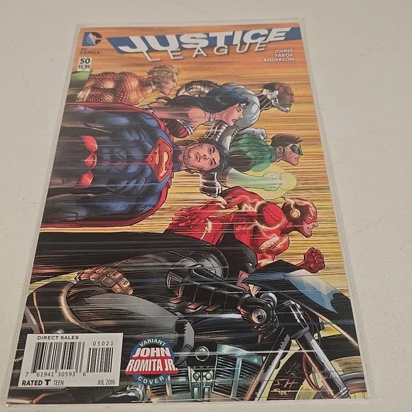 Justice League #50 cover‎ B