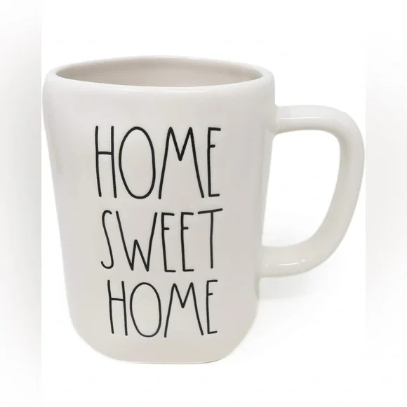 Rae Dunn by Magenta HOME SWEET HOME UP Ceramic LL Coffee Mug