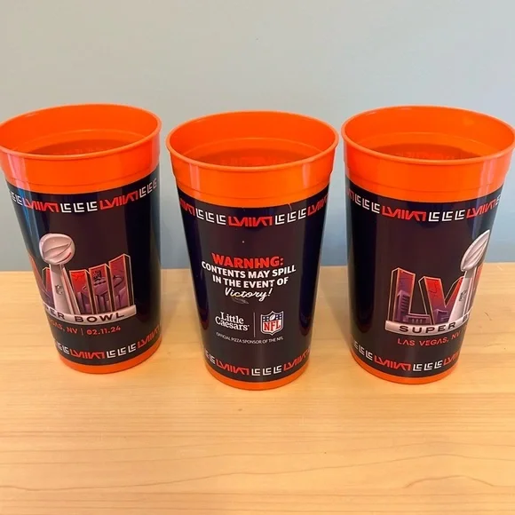 NFL Super Bowl LVIII 2024 Anniversary Souvenir Cup