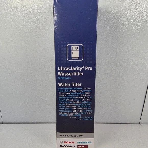 UltraClarity Pro Water‎ Filter Replacement Bosch Siemens Gaggenau Refrigerators