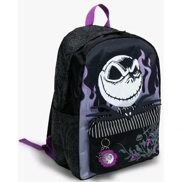 NEW The Nightmare Before Christmas Jack Skellington Glow-In-The-Dark Backpack‎