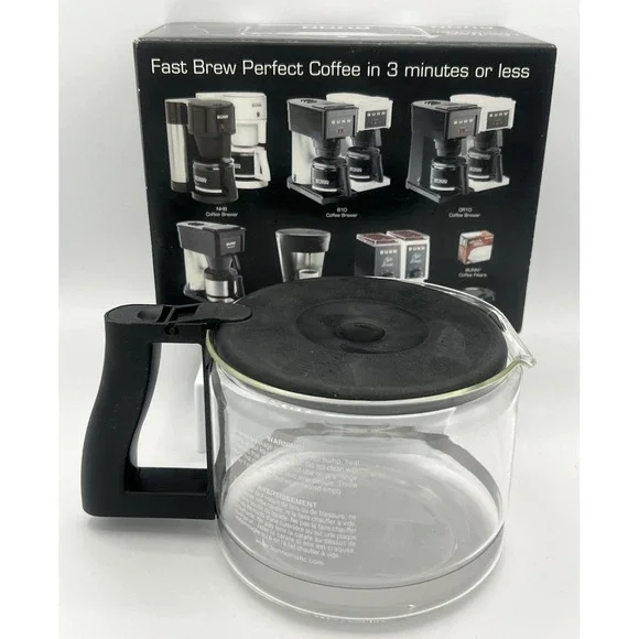 BUNN Coffee Decanter 10 Cup 50 oz. Replacement Model NCD-B New Open Box