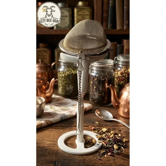 Stainless Steel Mesh Tea Infuser Ballwith Squeeze Handle