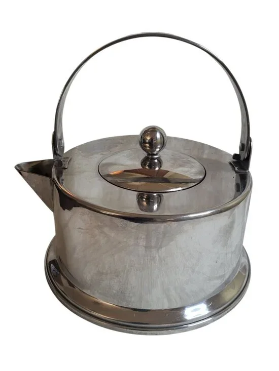 Morgan Ware Art Deco Moden Style Stainless Steel Tea Kettle 2.5-Quart