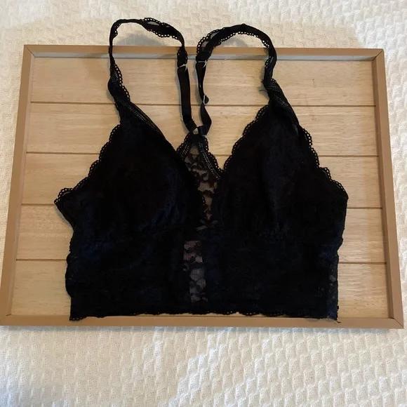 Victoria's Secret Black Lace Bralette