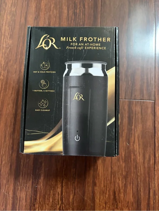 L’OR Milk Frother – Electric Milk Steamer