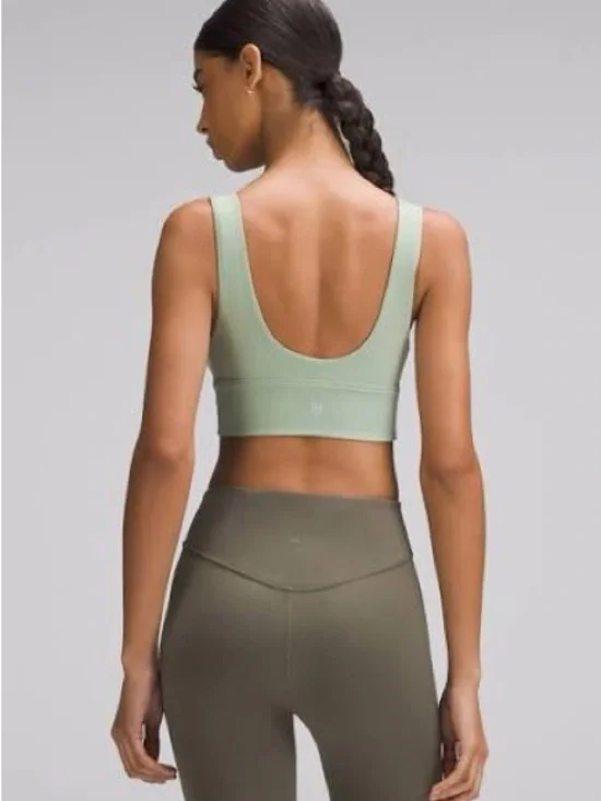 Lululemon Align V-Neck Bra Palm Court Size 14