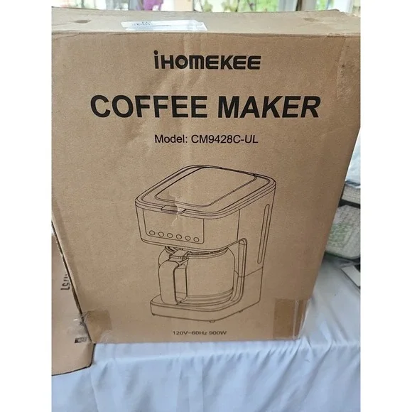 Ihomekee  Programable Coffee Maker‎  Model Cm9428C-UL