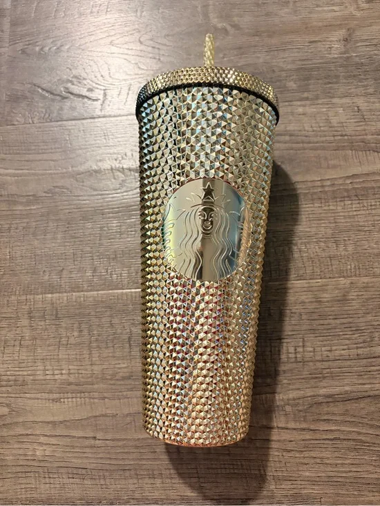 Starbucks Gold Studded Tumbler