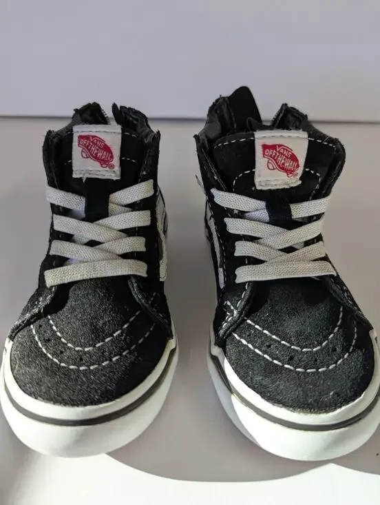 Vans For Kids,Toddler Sz7, Side Zips