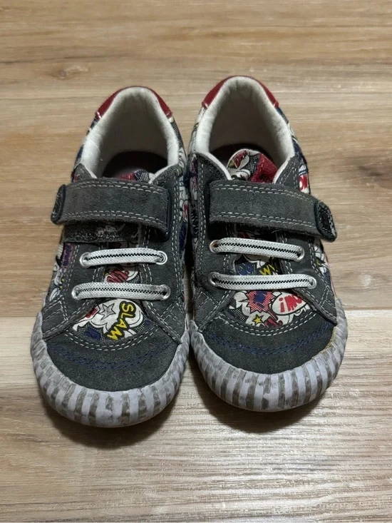 Stride Rite Caleb Boys Comic Print Sneakers Size 10M