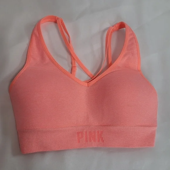Victoria's Secret Pink Active Seamless Medium Impact Sports Bra NWOT Size XS