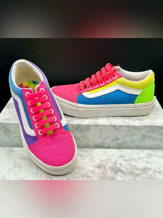 VANS Old School Sneakers multicolor. Kids Size 13