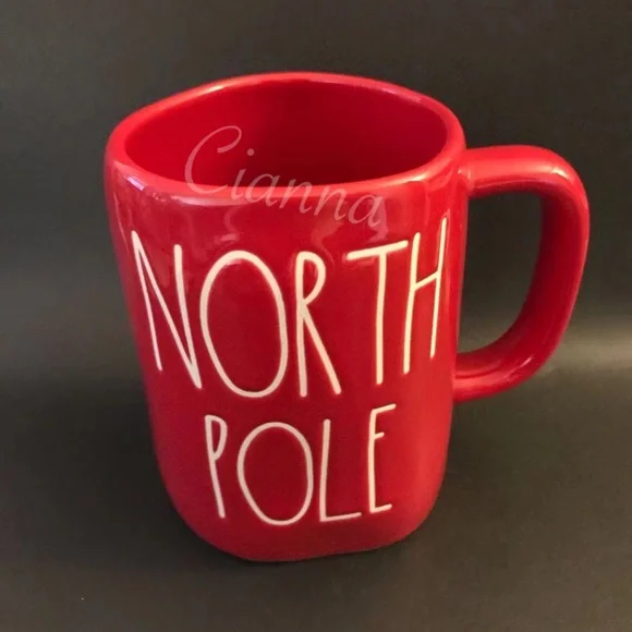Rae Dunn North Pole Mug