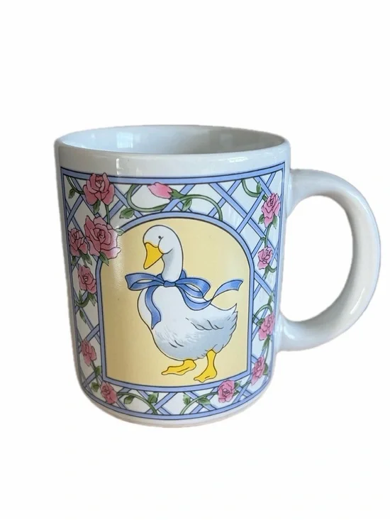Treasure Craft “Ribbon Geese” mug