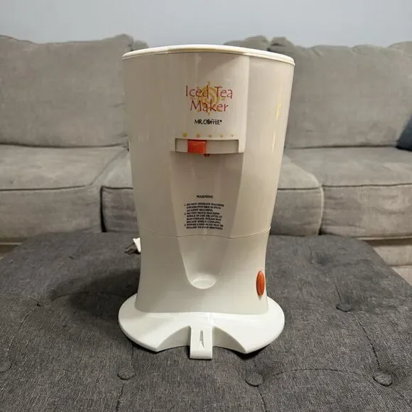 Mr. Coffee TM20B Iced Tea Maker 3Qt White Tested Works