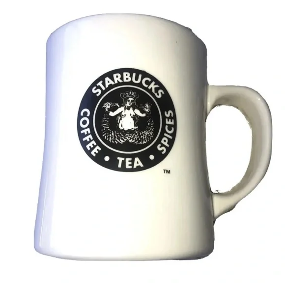 Starbucks Barista Coffee Tea Spices 2002 Mug First‎ Store Pike Place Nude Siren