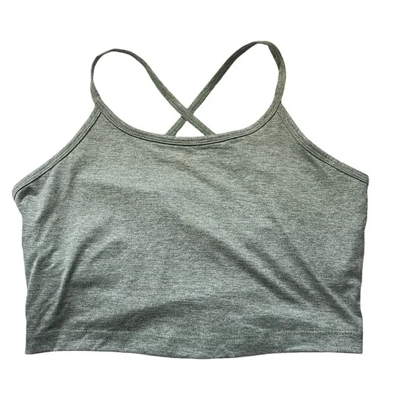 Vineyard Vines Performance Womens Soft Sports Bra Size S Sage Athletic Gym NWT